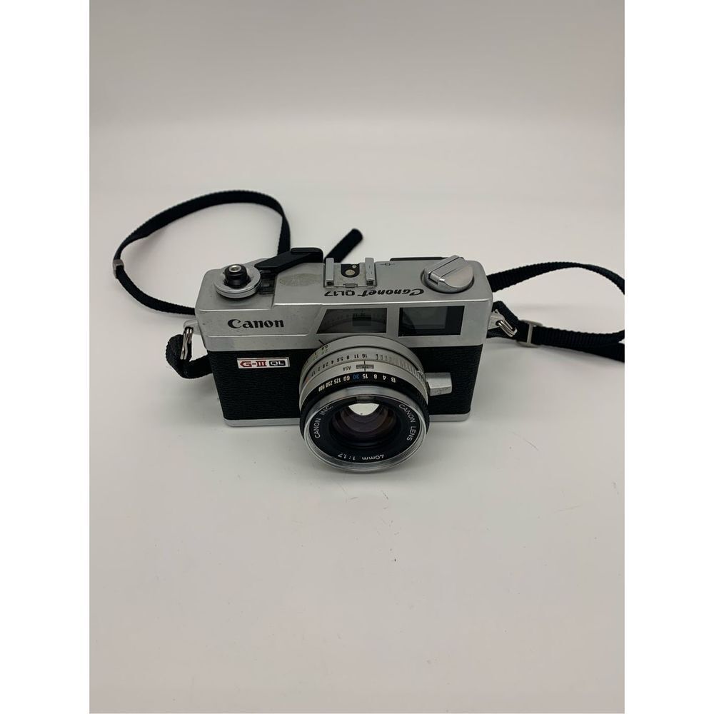 Vintage Canon Canonet QL17 GIII‎  40mm Film Camera - Untested Parts Repairs